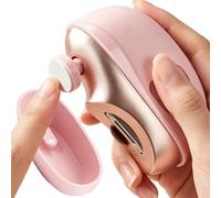 Elektrischer Nagelschneider | Mit Aufbewahrungsbox, LED-Licht, 2 Geschwindi | Nagelschleiffeile Zehennagelknipser - für Badezimmer, Schlafzimmer, Krankenhaus, Reisen, Salon, Nachttisch