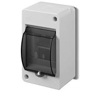 ELEKTRO-PLAST Boîte de distribution en saillie - 1 rangée pour 3 modules IP 30 - Gris clair