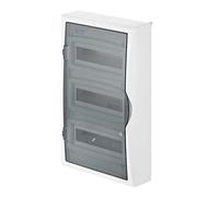 Elektro-Plast Boîte de fusibles IP40 pour montage en saillie multimédia 12 modules 1 rangée