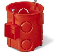Elektro-Plast boîte d'encastrement 60mm de profondeur avec vis rouge PK-60 PRO (0285-01)