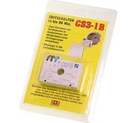 ELEKTROBOCK CS3-1B Relais temporisé | Interrupteur temporisé 230 V | pour Ventilateurs et éclairage | Montage dans la boîte d'encastrement sous l'interrupteur avec Connexion de câble