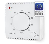 ELEKTROBOCK SN130 Capteur d'humidité pour contrôle automatique du ventilateur | Salle de bain, buanderie et cave | Détection et élimination de l'humidité excessive