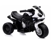 Elektromotorrad Pour Enfants BMW S1000RR 6V 35W Tricycle LED Noir