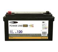 ELEKTRON Batterie Auxiliaire Power Line Gel 120 A