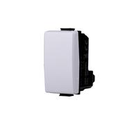 Elektronova Bouton 1P 10A compatible Bticino Matix Couleur Blanc - Paquet 1 pièce