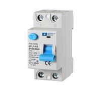 ELEKTRONOVA Interrupteur différentiel pur 2P C25 25A 6KA 30mA - 2 modules DIN - 220V RCCB