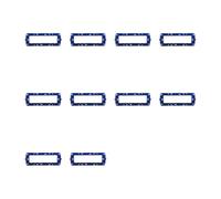 Elektronova, Support 7 places (506) compatible avec BTicino LivingLight, lot de 10 pièces