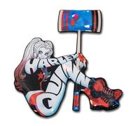 Elektroplate Autocollant réfléchissant en forme de dôme pour voiture, bouteille d'eau, ordinateur portable, glacière, téléphone sous licence officielle DC Comics (7,9 x 6,9 cm)