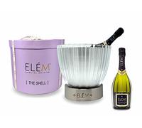 ELÈM Valdobbiadene D.O.C.G. Superiore Vin Petillant Italien + Glacette Elèm The Shell - Limited Edition - 1 Bouteille x 75 cl