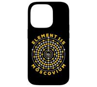 Element 115 Atomic Number Ununpentium Anti Gravity Moscovium Coque pour iPhone 14 Pro