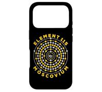 Element 115 Atomic Number Ununpentium Anti Gravity Moscovium Coque pour iPhone 17 Pro