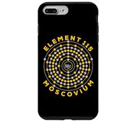 Element 115 Atomic Number Ununpentium Anti Gravity Moscovium Coque pour iPhone 7 Plus/8 Plus