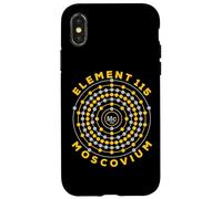Element 115 Atomic Number Ununpentium Anti Gravity Moscovium Coque pour iPhone X/XS