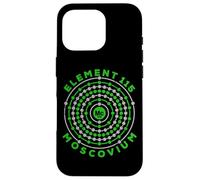 Element 115 Ununpentium Atomic Number Anti Gravity Moscovium Coque pour iPhone 16 Pro