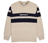 Element - 2000s Rib Crew - Pull en laine - XL - oat milk