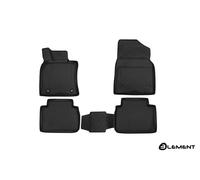 Tapis de Sol TPE Element 3D pour Toyota Camry (2018-) | Berline | 4 pièces | Tapis de Sol de Voiture 100% sur Mesure, Tapis de Voiture en Caoutchouc