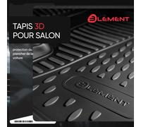 ELEMENT 3D tapis de sol pour VOLVO XC90, 2002-2015, SUV 5 portes, 4 pcs.