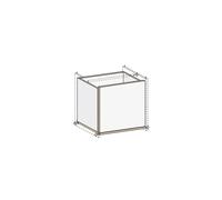 Élément à porte pour étagère M6, L 39 cm Gentner-Design blanc, Designer Matthias Gentner, 39x35.5x39 cm