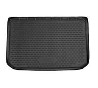Element Bac de Coffre sur Mesure Compatible avec Renault Captur 2019-2021 Protection de Coffre, Tapis de Coffre sur Mesure, Noir