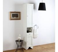 ÉLÉMENT BAS AVEC PORTES, TIROIR ET COMPARTIMENT JOUR LAVANDE BLANCHE CM 33,5 H 196