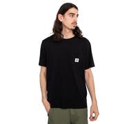 Element Basic Pkt Lbl Short Sleeve T-shirt Noir M Homme