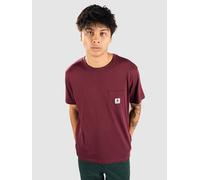 Element Basic Pocket Label T-Shirt rouge S