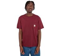 Element Basic Pocket - T-Shirt - Homme - XS - Rouge.