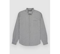 Element Button Down Chambray Regular Fit Long Sleeve Shirt Gris L Homme