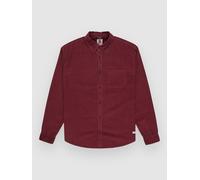 Element Button Down Corduroy Regular Fit Long Sleeve Shirt Rouge S Homme
