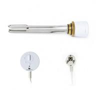 Élément Chauffant 2 kW 6/4" pour Réservoir en Acier Inoxydable, Thermostat | Novanetus GEBN 2000W 6/4" 230V INCOLOY 825 Électropoli, Cartouche Chauffante pour Chaudières et Chauffe-eau Émaillés