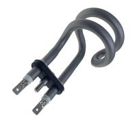 Élément Chauffant 2596, Compatible for Candy CDPH2D1047W Lave-Vaisselle | Remplace Le Composant 2596 230V 1900W Chambre Chauffante Tubulaire Connecteurs Convient Aux Séries Brava