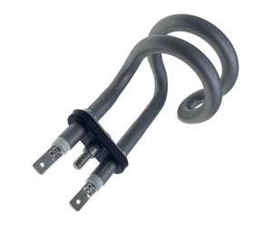 Élément Chauffant 2596, Compatible for Candy CDPH2D1047W Lave-Vaisselle | Remplace Le Composant 2596 230V 1900W Chambre Chauffante Tubulaire Connecteurs Convient Aux Séries Brava