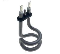 Élément Chauffant 2596, Compatible Pour Midea WQP12-7205 Lave-Vaisselle | Remplace Le Tube Chauffant 2596 230V 1900W En Inox Bornes À Fiche Convient Aux Modèles Posables WQP14