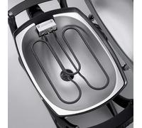 Élément chauffant 66631 pour barbecue électrique Weber - Éléments chauffants de rechange - Compatible avec barbecue Q140, Q1400 - Fumoir électrique - Pour l'extérieur et l'intérieur - Gris