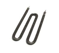 Élément Chauffant À Ailettes En Forme De W/M, 110 V, 220 V, 380 V, 1 KW/2 KW/3 KW, En Acier Inoxydable, For Chaudière À Séchage Par Air Et Four Industriel.(220v,2KW 300mm 350mmL)