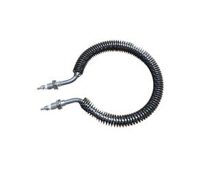 Élément chauffant à ailettes en spirale de résistance de chauffage d'acier inoxydable de pièces de rechange de four de 220v 1000w