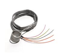 Élément Chauffant À Canal Chaud 32 X 25-45 Mm For Extrudeuse De Plastique, Fil De 1 M Avec Thermocouple K, 110 V/220 V, 300 W-600 W, 1 Pièce(4.2x2.2mm,220v,32x45mm 600W)