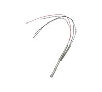 Élément chauffant à cartouche 220V, avec Thermocouple de Type K, taille 6x40mm/50mm/60mm/80mm, puissance en watts 80W/100W/110W/150W(304SUS 90W 6x50mm)