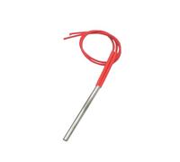 Élément chauffant à cartouche cylindrique AC220 V 6 x 60 mm/0,236 x 2,36 "Élément chauffant électrique simple fin 2 pièces (couleur : 304SUS 6 x 60 mm 110 W, dimensions : 220 V)