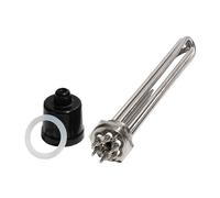 Élément Chauffant À Eau 1 1/2" BSP DN40 For Brasserie Et Distillerie Avec Vis De Terre Et Sonde 3 KW, 4,5 KW, 6 KW, 9 KW, 12 KW(220V,12KW 355mm)