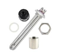 Élément chauffant à eau DN32, thermoplongeur tubulaire électrique for chaudière à réservoir, 1 pièce(Heater thread nut)