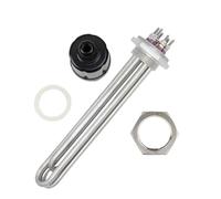 Élément chauffant à eau électrique DN32, 1 pièce, thermoplongeur tubulaire for chaudière à réservoir d'eau(Heater nut)