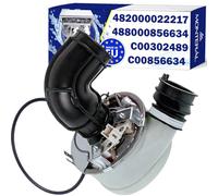 Elément Chauffant à Resistance Lave Vaisselle C00856634 pour Indesit | Code Original C00302489 482000022217 488000856634 pour Whirlpool - MADE IN EU - Garantie de 10 Ans - MONTERAL