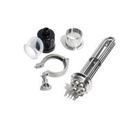 Élément Chauffant À Triple Pince, Immersion À Faible Densité De Puissance, Diamètre Extérieur De 64 Mm, 2 Pouces, 4,5 KW, 6 KW, 9 KW(4,4.5KW for 380mm)