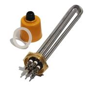 Élément Chauffant, Compatible Avec LJXH, Filetage DN32 BSP, Équipement De Distillation, Chaudière, Élément Chauffant 4,5 KW, 6 KW, 12 KW(3pcs,220V_6KW250L DN32)