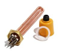 Élément Chauffant DN32 (41 Mm) 110 V/220 V/380 V Avec Filetage En Cuivre For Chauffe-eau Thermostatique 3 KW/4,5 KW/6 KW/9 KW/12 KW(Set,110v,12KW 360L DN32)