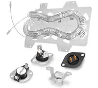 Élément chauffant DV42H5000EW/A3 DC47-00019A de remplacement pour Samsung dve50r5400v/a3 dve50m7450w/a3 dv45h7000ew/a2 dv40j3000ew/a2 dv42h5200ep/a3 ddve50r5Élément chauffant pour sèche-linge 200 W/a3