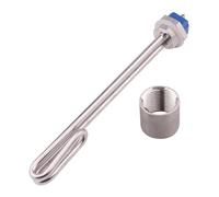Élément Chauffant Électrique À Visser 1" BSP For Chauffe-eau Tubulaire Bouilloire/réservoir 1kw 2kw 3kw Chauffage sûr et efficace(C,2kw)