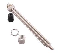 Élément chauffant électrique DN25 32 mm 220 V, 1,5 KW-5,5 KW SUS304 (avec kit, 2,5 kW L250 mm)