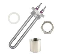 Élément Chauffant Électrique Élément Chauffant Par Immersion 220 V 500 W For Chauffe-eau/distributeur D'eau DN25 Pièces De Chauffe-eau Électrique En Acier Inoxydable(Heater Thread Nut)